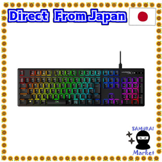 【Direct From Japan】 [Japanese array] Hyperx Alloy Origins RGB Mechanical Gaming Keyboard HYPERX Switch Gamer 2-year warranty HX-KB6RDX-JP (4P4F6AJ#ABJ)