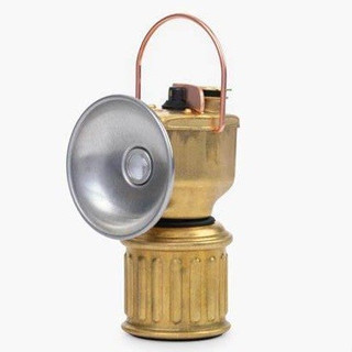 Barebones Miners Lantern Brass