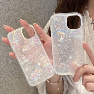 สอบถามก่อนกดสั่ง เคสเปลือกหอย หอยมุก เคสน้ำแข็ง hologram เล่นแสง โฮโลแกรม ขอบนิ่ม เคสโทรศัพท์ เกล็ดน้ำแข็ง เปลี่ยนสี