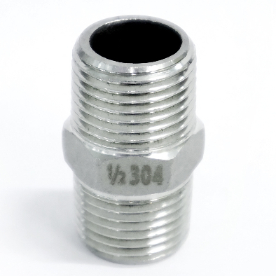 นิปเปิ้ล นิปเปิ้ลสแตนเลส STL-304 ขนาด 1/2” 4 หุน Nipple Stainless (B9 01) เกลียว BSPT ราคา ถูกที่สุด ดีลบีเคเค แกลเลอรีภาพที่ 2