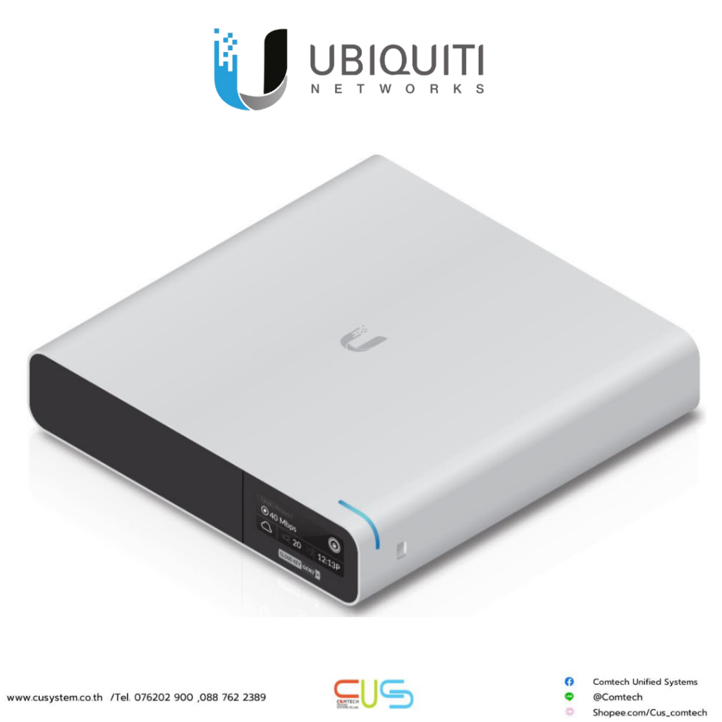 Ubiquiti UCK-G2-PLUS  UniFi Cloud Key Gen2 Hybrid Cloud Key Technology with Integrated Application S