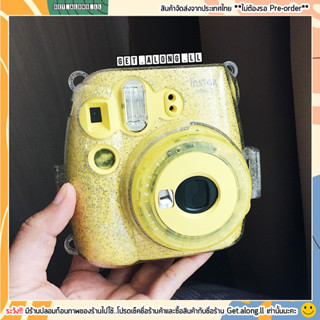 เคสใสกลิตเตอร์ instax mini 9 เคสใสกลิตเตอร์ ใส่กล้องโพลารอยด์ รุ่น mini 8 และ 9 Glitter