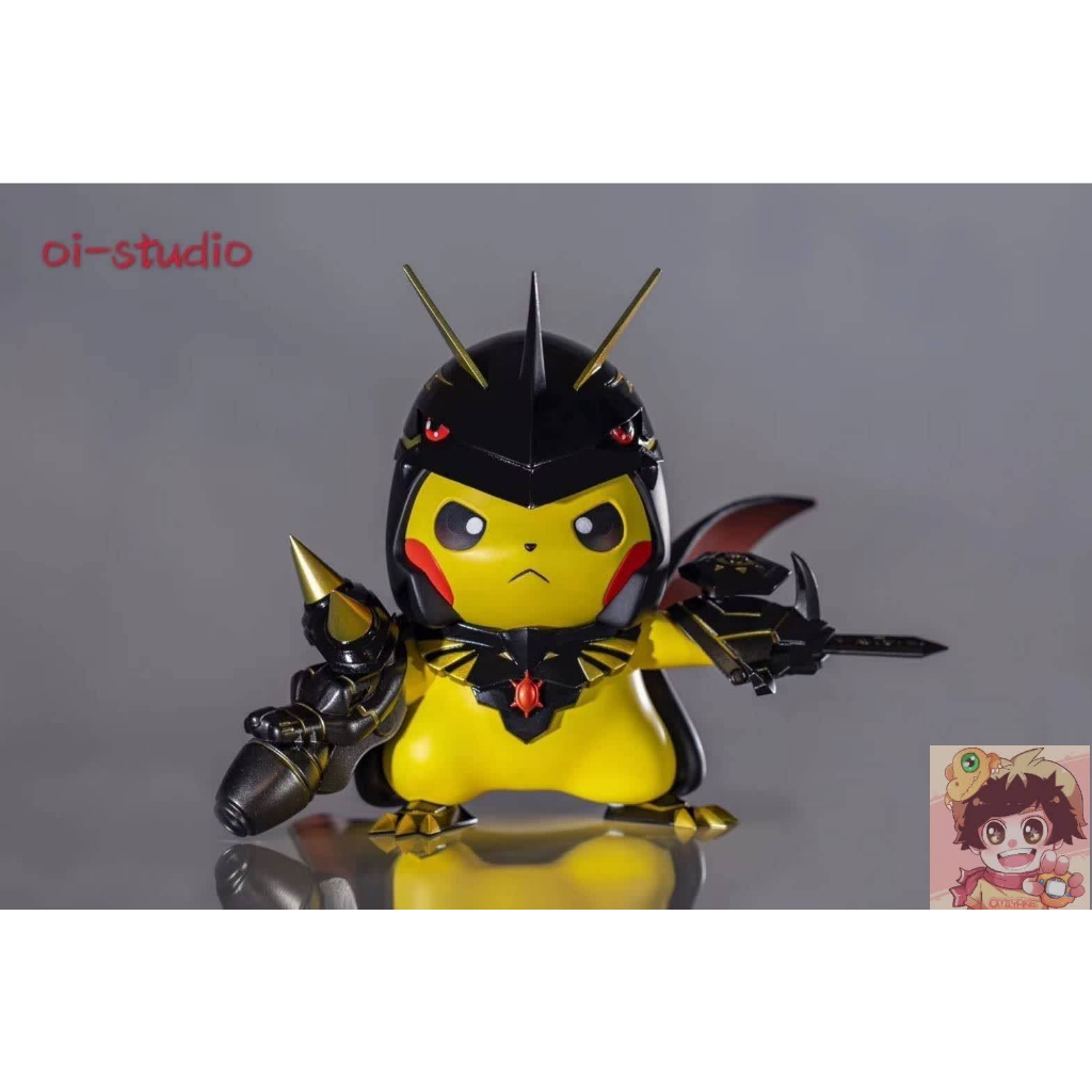 OI Studio - Pikachu Cosplay Digimon Omegamon Black Color(Omegamon Zwart) DIGIMON ADVENTURE ดิจิม่อน 