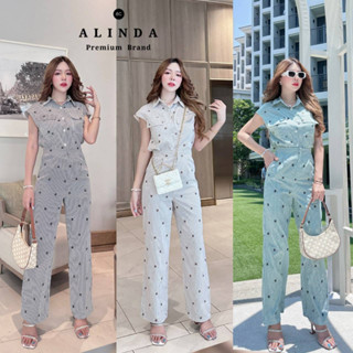 ราคาถูกที่สุด!! Alinda(อลินดา) P3506 ชุดเซ็ทเสื้อเชิ้ตแขนสั้น+กางเกงขายาว