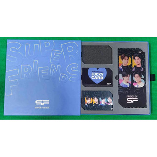 ถ่ายบาร์โค้ดให้ก่อนได้ lucky card super friends จาก sf แท้ ได้ Collectible ticket sf ครบ 5