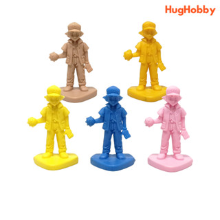 [Set of 5] Vintage 1997 Tomy Pokemon Satoshi (Ash Ketchum) Keshi Eraser Figure [Used]