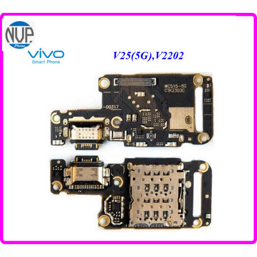 สายแพรชุดก้นชาร์จ Vivo V25(5G),V2202