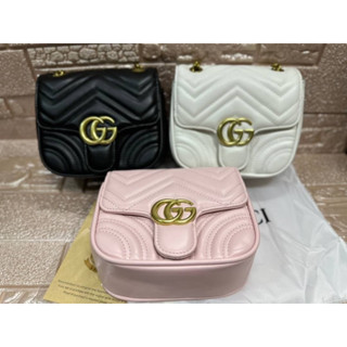 👜 กระเป๋าชาแนล GG มาม่อน ทรงเหลี่ยม  (มีกล่อง)