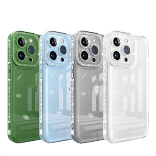 เคสDAIMOND หลังใสขอบกากเพชร💎 สำหรับรุ่น Realme 9i/C30/C11 2020/C30S/C35/C21Y/C25Y/Narzo 50i(รูปตัวอย่าง สินค้าตรงรุ่น)