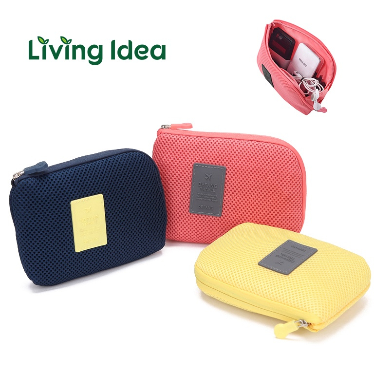 Living idea กระเป๋าอเนกประสงค์ หลายช่องสามารถจัดเก็บสิ่งของได้ง่าย มีให้เลือก2ขนาด