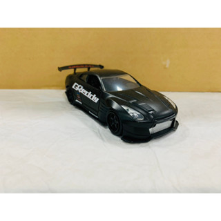 Model car NISSAN GT-R R35 BEN SOPRA 2009 matte black (Scale 1:32) มือสองไม่มีกล่อง