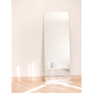 #ส่งฟรี Flat Door Mirror - กระจกมินิมอล ทรงสี่เหลี่ยม ขอบมน