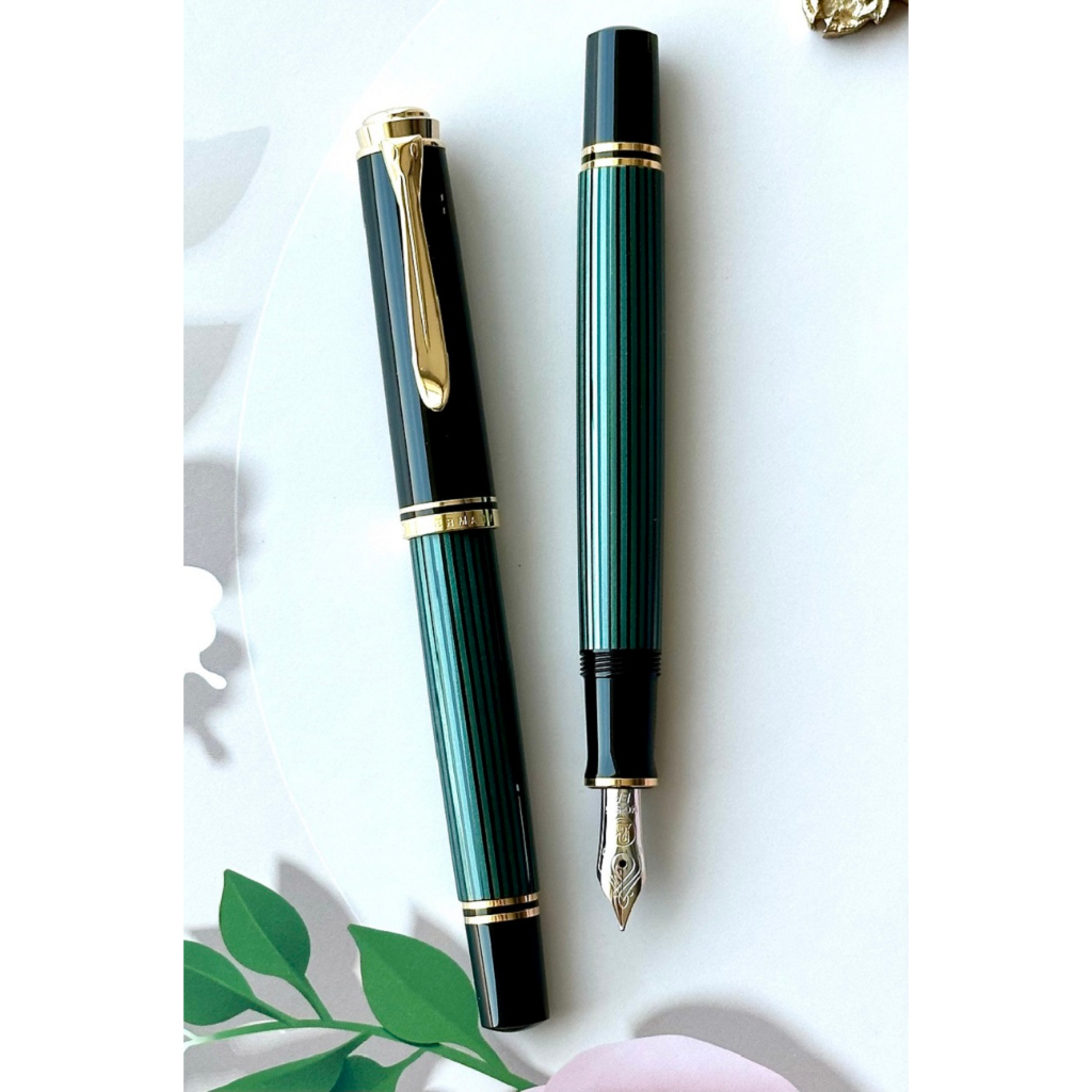 Pelikan Souveran Fountain Pen M400 Black/Green