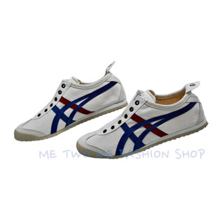 ONITSUKA TIGER SLIP ON(1183A360.121)WHITE/TRICOLOR