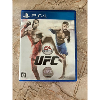 แผ่นเกมแท้💯PS4 UFC โซนญี่ปุ่น [JP//Zone 2]สภาพแผ่นเกมดี ราคาถูกที่สุด!!!