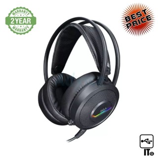 HEADSET (7.1) EGA TYPE-H11 BLACK ประกัน 2Y หูฟัง หูฟังเกมมิ่ง หูฟังเล่นเกม เฮดเซ็ท เกมมิ่งเฮดเซ็ท