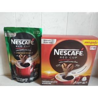 NESCAFÉ เรดคัพ เอสเปรสโซ โรสต์ กาแฟสำเร็จรูป แบบถุง ขนาด 110 กรัม และกล่องขนาด360กรัม