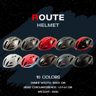 หมวก ROUTE อิตาลี ปี 2023 สีสันสวยงามหลายสีให้เลือก  สุดๆไปกับเทรนสีสันใหม่