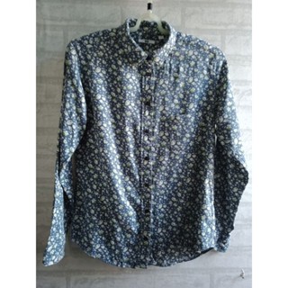 เสื้อเขิ้ตแขนยาว แบรนด์ uniqlo