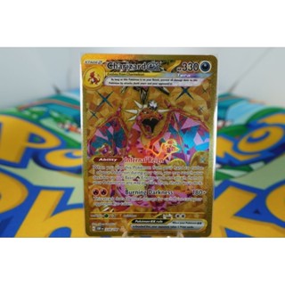 Pokemon Card "Charizard EX Gold 228/197" ENG Obsidian Flames