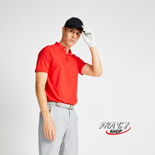 [พร้อมส่ง] เสื้อโปโลใส่เล่นกอล์ฟสำหรับผู้ชาย น้ำหนักเบาพิเศษ Mens golf short-sleeved polo shirt