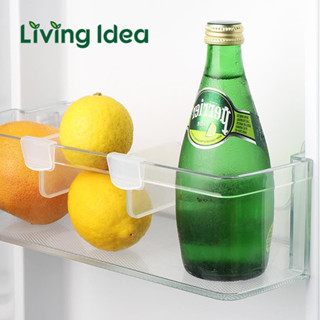 Living idea แผ่นกั้น4แผ่น สำหรับแบ่งช่องในตู้เย็น จัดระเบียบตู้เย็น พร้อมจัดส่ง