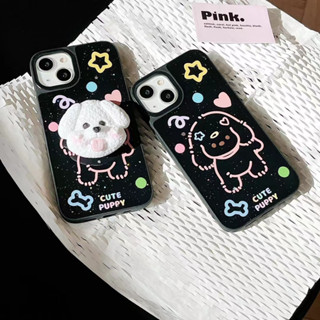 🎁ส่งของขวัญ🎁เคสไอโฟน 11 13 12 Pro Max น่ารัก ลูกสุนัข เคส for ไอโฟน14 pro max soft case Iphone