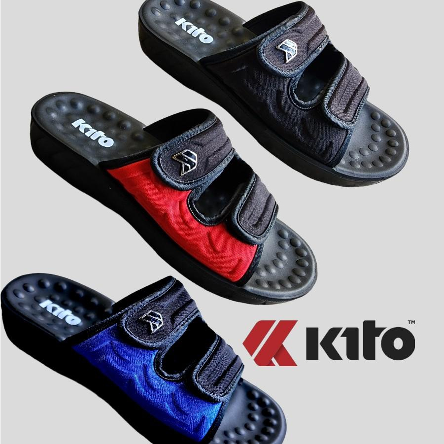 รองเท้าแตะ ทรงscholl ยี่ห้อKITO สินค้าเข้าใหม่รหัสAN68N พื้นนิ่มเบามาก SIZE 39-43
