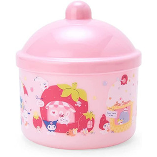 กระปุกกลม  mx Sanrio Size is approx. 11.4 x 11.4 x 12.5cm. Material: AS resin,