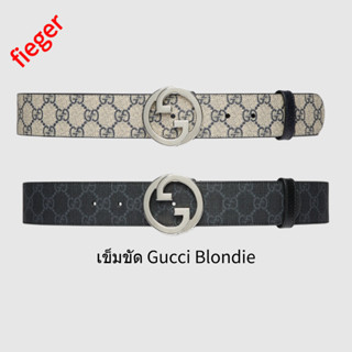 ใหม่ เครื่องประดับผู้ชายคลาสสิกของกุชชี่ เข็มขัด Gucci Blondie