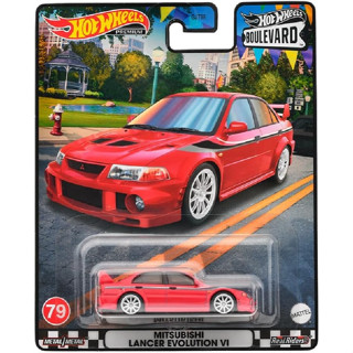 [พร้อมส่ง]รถเหล็ก HOTWHEELS Premium Boulevard - Mitsubishi Lancer Evolution VI (HWP2023_#HKF26)