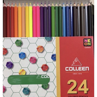 สีไม้คอลลีน Colleen 24 สี หัวเดียว