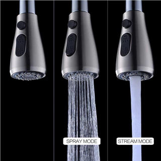 หัวต่อก็อกน้ำ หัวก๊อก หัวฉีดสเปรย์ก๊อกน้ํา Faucet Connector For Faucets อเนกประสงค์ 3 โหมด