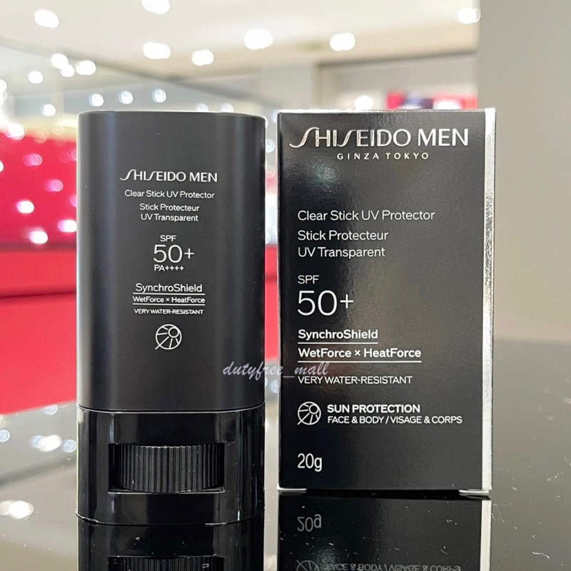 SHISEIDO Men Clear Stick UV Protector SPF50 PA++++ 20g. (ฉลากไทย)