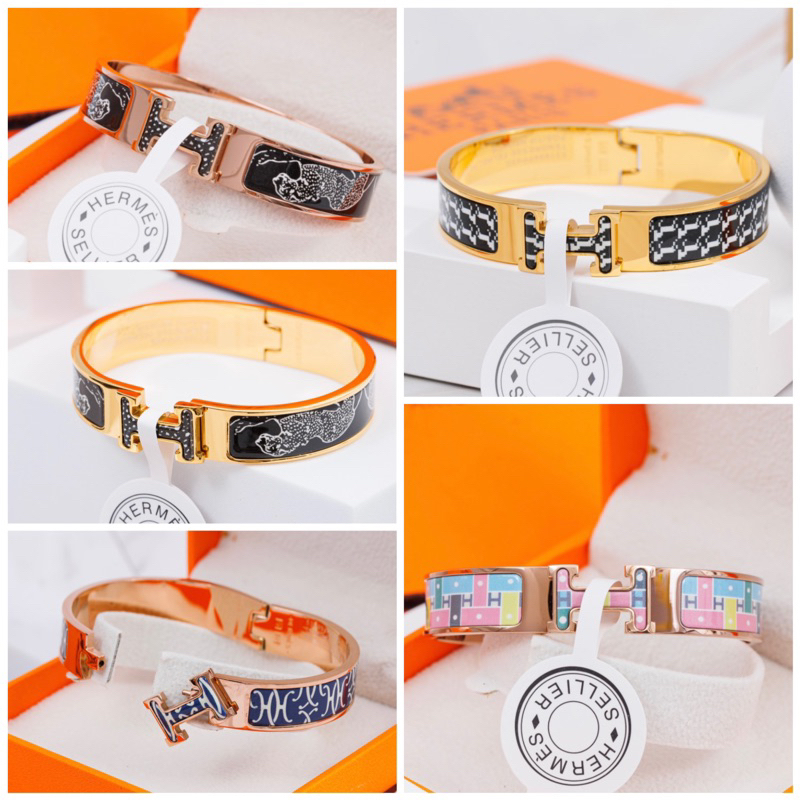 H bangle stainless steel | ส่งจากไทย กำไลHรุ่นลิมิเตด ปั๊มแบรนด์งานสวยเป๊ะ งานสแตนเลสไม่ลอกไม่ดำ โดนน้ำโดนเหงื่อได้