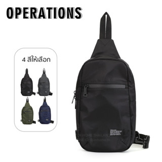 OPERATIONS กระเป๋าสะพายข้าง กระเป๋า Shoulder Bag Street bag