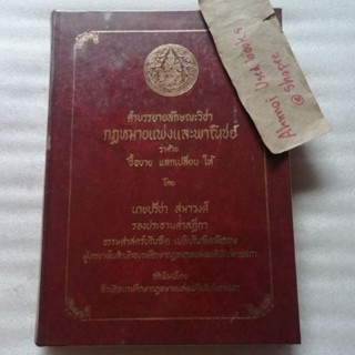 คำบรรยายลักษณะวิชา กฎหมายแพ่งและพาณิชย์ ว่าด้วย ซื้อขาย แลกเปลี่ยน ให้   /   ปรีชา สุมาวงศ์