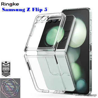 Ringke Slim เคส Samsung Galaxy Z Flip 5/Z Flip5/ZFlip5 เคสใสกันกระแทก ของแท้ ไม่ลื่นมือ พร้อมส่ง