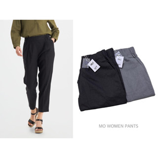 MO กางเกงทรงกระบอกตรง แบรนด์💯นำเข้า WOMEN PANTS