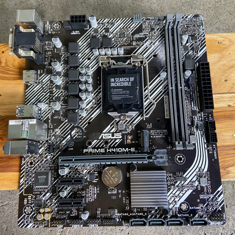 Mainboard Asus Prime h410m-e เมนบอร์ดมือสอง 08/24