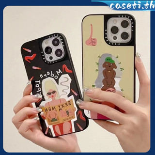 คูปองเคลม🎀เคสไอโ case for iphone 11 12 บุคลิกภาพและความคิดสร้างสรรค์ที่น่าสนใจ เคส 14 13 12 11 pro max ป้องกันการตก