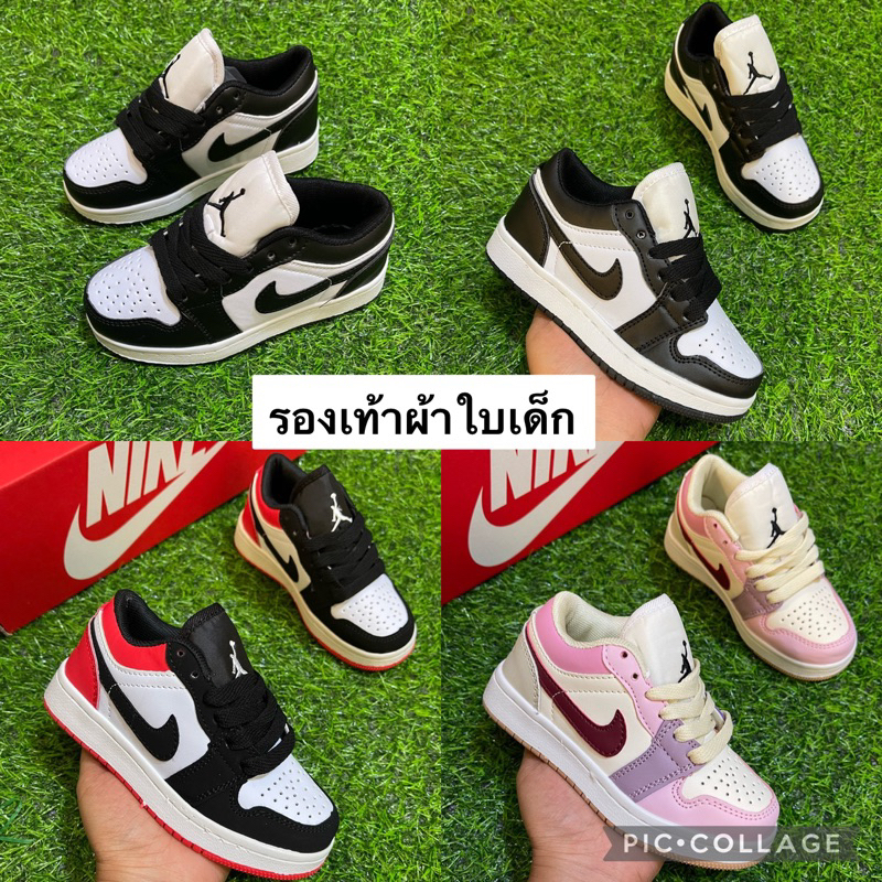 รองเท้าผ้าใบใส่วิ่งของเด็กถ่ายจากรูปจริงมีของพร้อมส่ง(25-36)