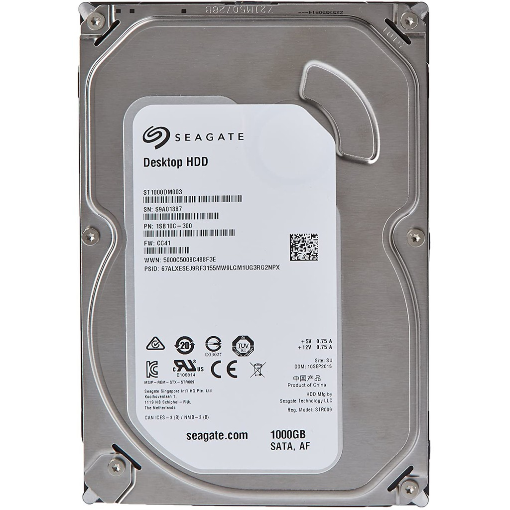 Harddisk Desktop PC SATA  ขนาด 500GB - 1TB  SATA3 Seagate // WD// Toshiba สินค้ามือสอง มีรับประกัน เ