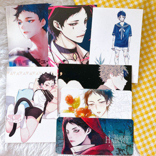 (✅พร้อมส่ง) เซ็ตแฟนอาร์ต อาคาอาชิ เคย์จิ / Haikyuu! ไฮคิวคู่ตบฟ้าประทาน
