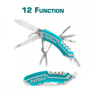 TOTAL มีดพกอเนกประสงค์ 12 in 1 รุ่น THMFK0126 Multi-function Knife