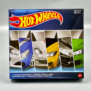 Hotwheels | Multipack Set 6 European Cars สเกล 1:64