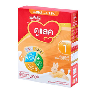 โฉมใหม่!!! Dumex ดูแลค 1 ซูเปอร์มิกซ์ นมผงสำหรับเด็ก  สำหรับช่วงวัยที่ 1 (ขนาดพกพา)