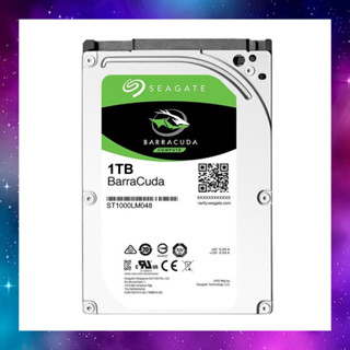 1 TB 3.5" HDD (ฮาร์ดดิสก์ 3.5") SEAGATE BARRACUDA - 7200RPM SATA3 ใช้งานปกติ ผลเทสตามรูป สแกนเร็ว