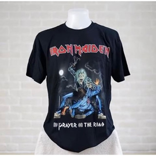 เสื้อวง Iron Maiden ลิขสิทธิ์แท้100% ลาย No Prayer On The Road