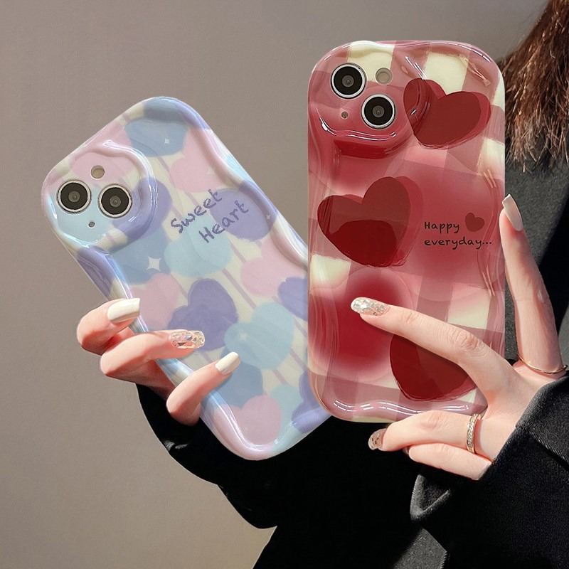 POPPA ส่งจากไทย สินค้า 1 บาท ใช้กับ เคสไอโฟน11 13 14plus 15 pro max XR 12 13pro เคสเกาหลี 6P 7P 8P พสัส X 14plus#826